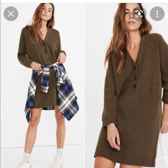 NWT Olive Madewell sweater dress - Picture 3 of 6